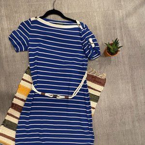 Ralph Lauren Blue w/ White Stripe Sailor Dress